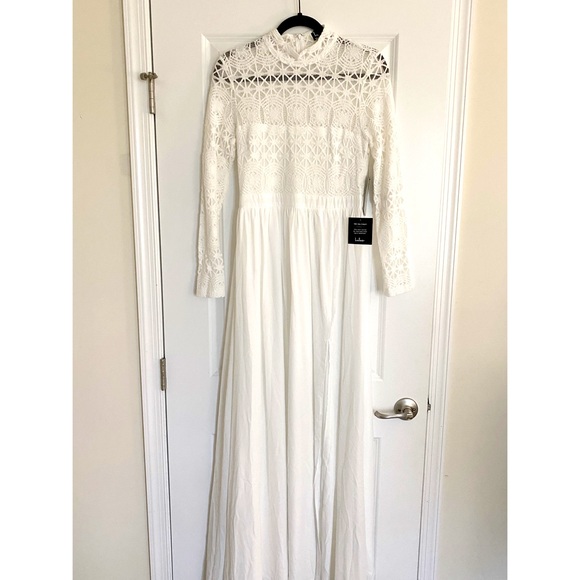 Lulus Dresses & Skirts - ✨BRIDAL✨ENGAGEMENT SHOOT✨SHOWER✨ white Lulu’s maxi